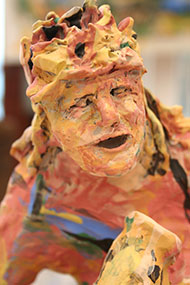 Shaman Sculpture Detail