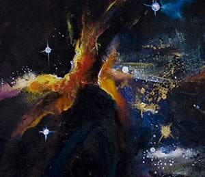 Space Painting Detail